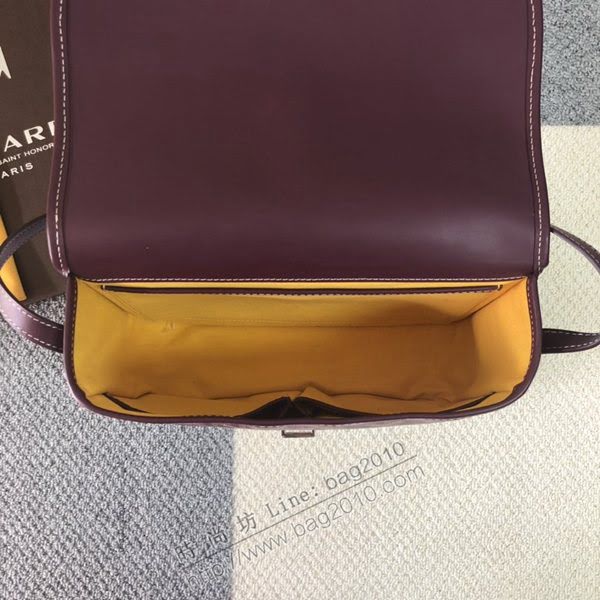 Goyard包 戈雅新款中號郵差包 百搭款 Goyard單肩斜挎包  glg1304